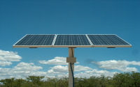 Das neue Solar-Panel - Foto: Andreas Wienecke